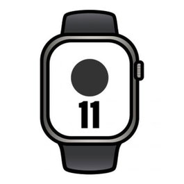 Apple Montre intelligente MF8M4QL/A Titane 42 mm