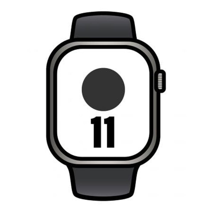 Montre intelligente Apple MF8M4QL/A Titane Montre intelligente Apple MF8M4QL/A Titane