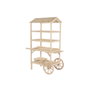 Home ESPRIT Chariot de Jardin Naturel Bois d'épicéa et MDF