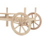 Home ESPRIT Chariot de Jardin Naturel Bois d'épicéa et MDF