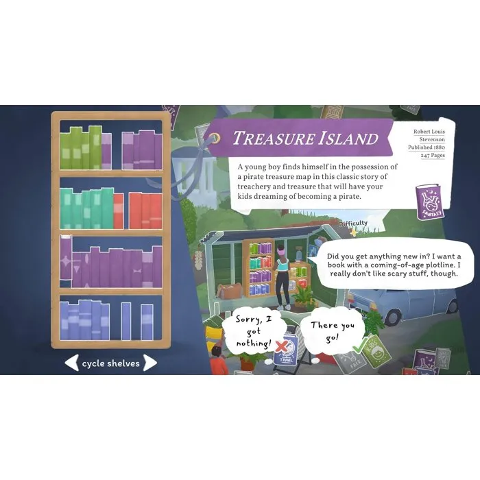 Just For Games - Tiny Bookshop (PS5) - Jeu de gestion et de simulation narratif et cosy pour PlayStation 5