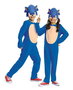Sega Déguisement Sonic Film Basic Bleu Taille 3-4 Ans