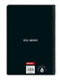 Safta - Cahier grand format 80 pages couverture rigide - Thème Real Madrid équipe première 2024/2025 - 21,5x31x1 cm