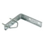 Televes 128mm RPR Support d'angle galvanisé pour mât mural – Lot de 2
