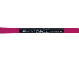 Tsukineko Fabrico Markers Marqueur pour textile translucide vermillon double pointe