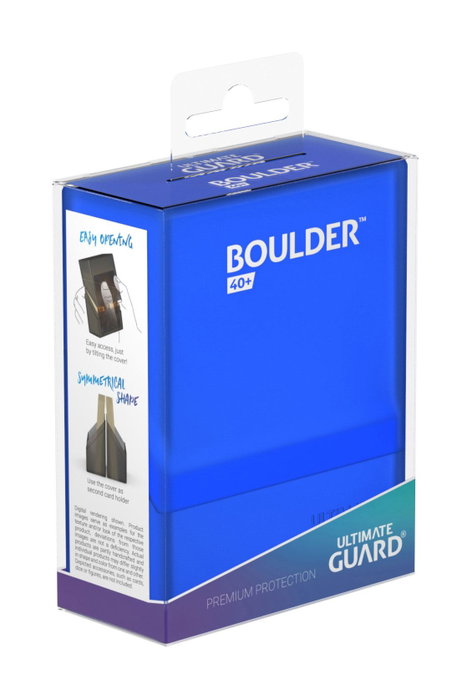 Ultimate Guard Boulder 40+ - Sapphire Ultimate Guard Boulder 40+ - Sapphire