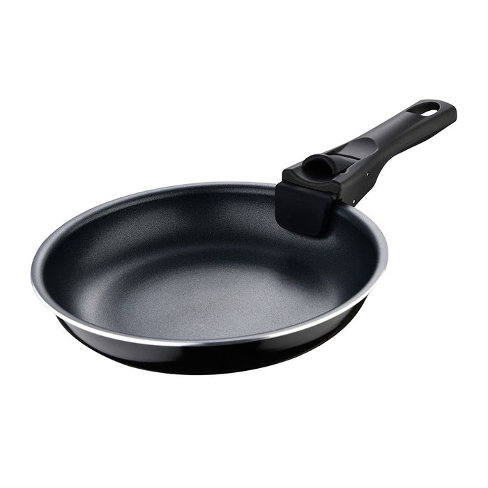 San Ignacio Set de 3 poêles Click & Cook Ø18/20/24 cm noir