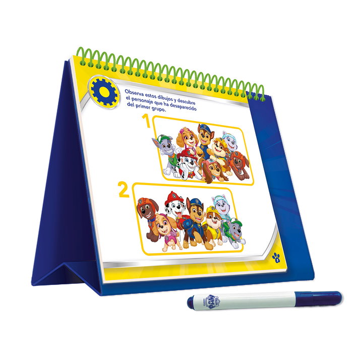 Imagiland Paw Patrol Patrulla Canina Pizarra 4 Años Mon Carnet Magique Espagnol