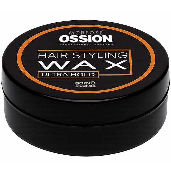 Ossion Hair Styling Wax Ultra Hold Orange 60ml Ossion Hair Styling Wax Ultra Hold Orange 60ml