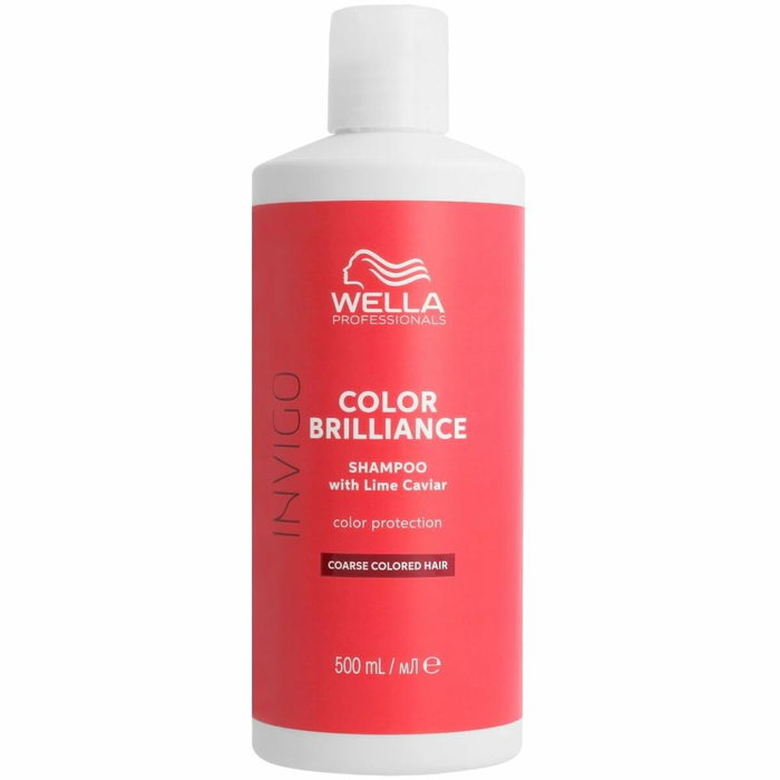 Wella Professionals Invigo Color Brilliance Shampoing Protecteur de Couleur Cheveux Épais 500 ml