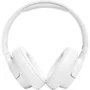 JBL Casque sans fil Tune 720BT Bluetooth 5.3 Son Pure Bass 76h d'autonomie Léger Confortable Blanc