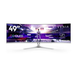 Philips Moniteur écran incurvé QD-OLED 49" DQHD 5120 x 1440 240 Hz 0.03 ms DisplayHDR 400 FreeSync Premium Pro G-Sync Compatible 49M2C8900/00