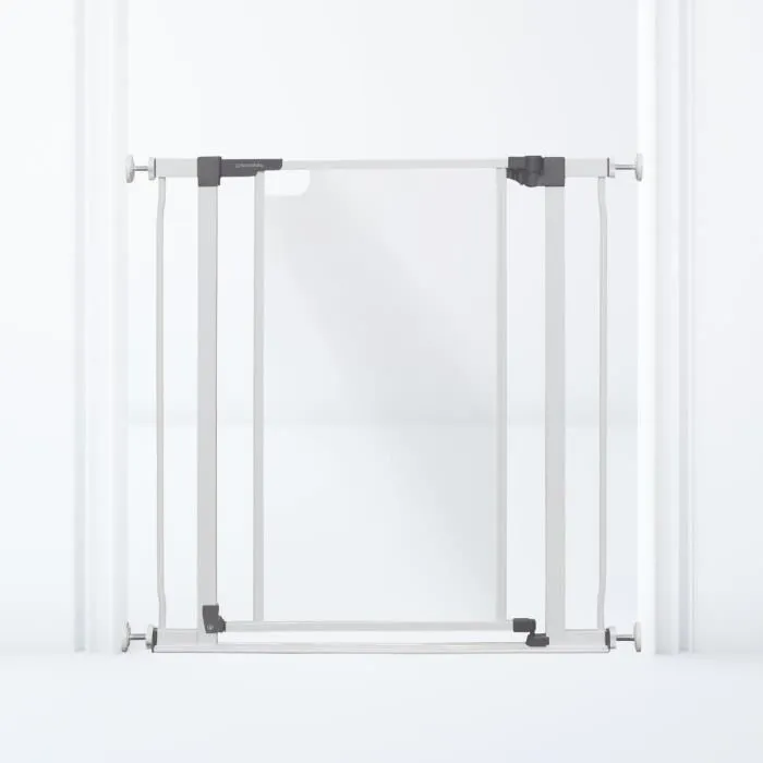 Dreambaby Barrière de sécurité Clear View à panneau transparent, pour ouvertures 75-81 cm, montage par pression sans perçage, blanc Dreambaby Barrière de sécurité Clear View à panneau transparent, pour ouvertures 75-81 cm, montage par pression sans perçage, blanc