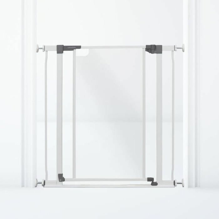 Dreambaby Barrière de sécurité Clear View à panneau transparent - Blanc Dreambaby Barrière de sécurité Clear View à panneau transparent - Blanc