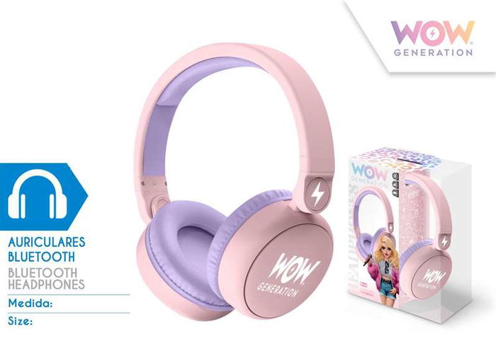 Wow Generation Casque Bluetooth avec Micro pour Enfant dès 5 ans Wow Generation Casque Bluetooth avec Micro pour Enfant dès 5 ans
