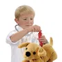 Ecoiffier Valisette Vétérinaire Jouet Médical pour Enfant avec Chien en Peluche et Accessoires - 24 cm