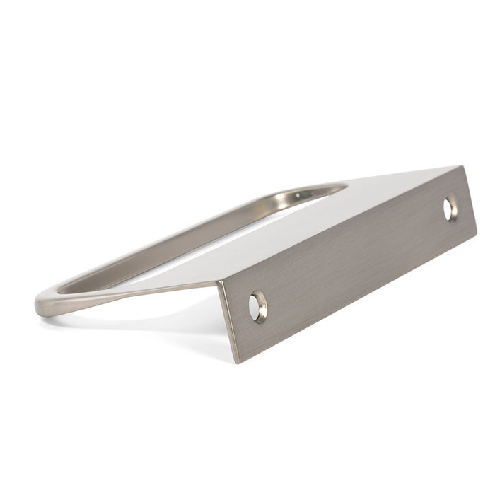 VIEFE Tirador Rim - Poignée de meuble à fixation 96 mm, longueur 120 mm, finition noir mat - Design moderne pour cuisine, salle de bain