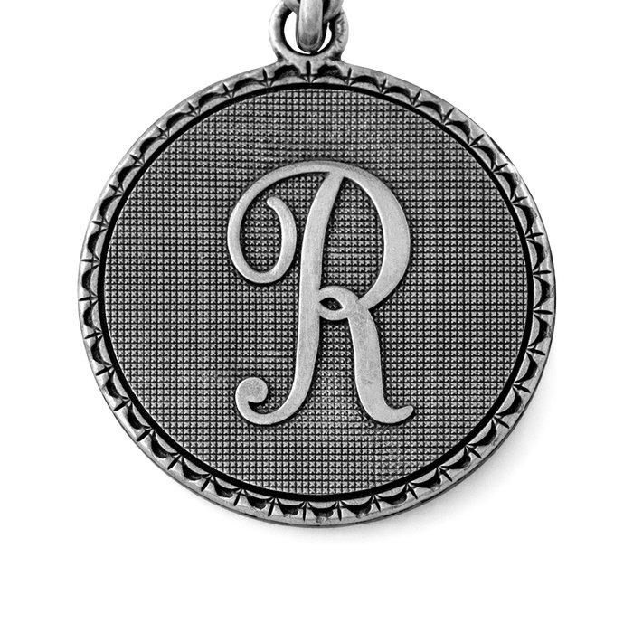 Alex And Ani Bracelet Lettre R Gris