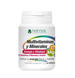 NATYSAL Multivitaminas y Minerales 30 Capsules
