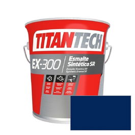 TITAN Esmalte S/R EX300 Azul Cobalto RAL 5013 4L Titantech