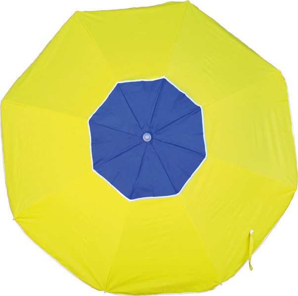 JugaToys Parasol Jaune en Aluminium 240 cm