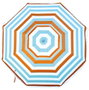 JugaToys Parasol Jaune en Aluminium 240 cm