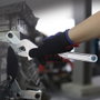 Workpro Clé ajustable 200 mm en acier forgé résistant oxydation ouverture 25 mm