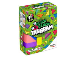 Cayro Jeu de Tangram en bois Click Clack - Jeu éducatif et de réflexion pour enfants à partir de 3 ans