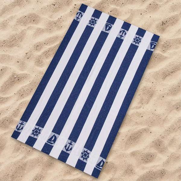 Secaneta - Toile de bain 100 cm x 160 cm, multicolore, modèles assortis au hasard - À partir de 3 ans