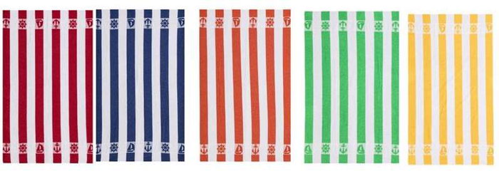 Secaneta - Toile de bain 100 cm x 160 cm, multicolore, modèles assortis au hasard - À partir de 3 ans