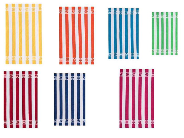 Secaneta - Toile de bain 100 cm x 160 cm, multicolore, modèles assortis au hasard - À partir de 3 ans