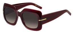 Boss BOSS-1730-S-LHF lunettes de soleil rouge et marron