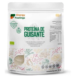 ENERGY FEELINGS Protéine de pois vanille 1kg ECO VEGAN SG