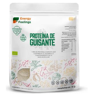 ENERGY FEELINGS Protéine de pois vanille 1kg ECO VEGAN SG ENERGY FEELINGS Protéine de pois vanille 1kg ECO VEGAN SG