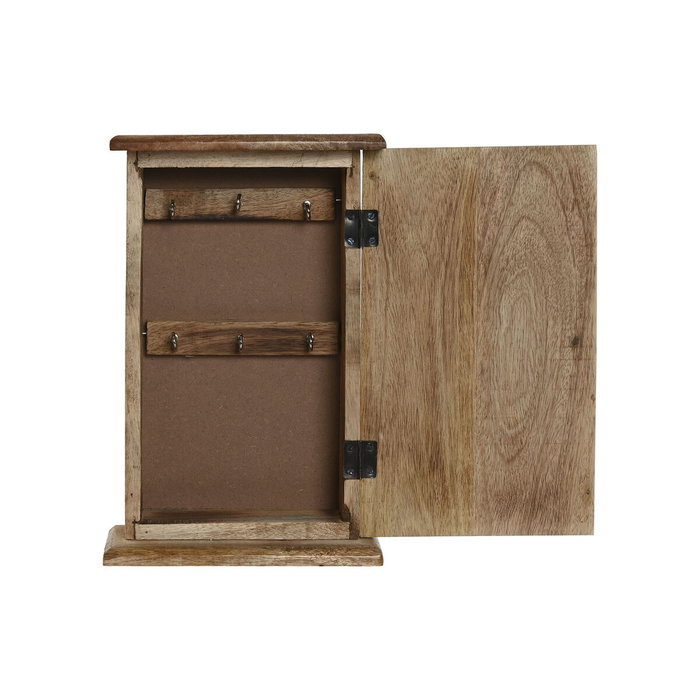 Armoire à clés Home ESPRIT Naturel 18 x 7,5 x 28 cm