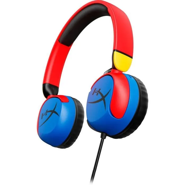 HyperX Casque Gamer Filaire Cloud Mini pour PC & Console Multicolore avec Microphone à Condensateur Électret, Réponse en Fréquence 20Hz-20kHz, Stéréo