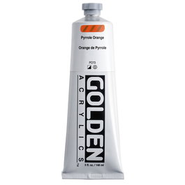 Golden Peinture Acrylique Heavy Body Orange Pyrrole 148 ml