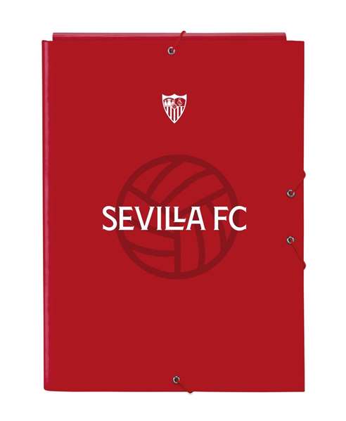 Safta Carpeta folio - Chemise à rabats à 3 volets Sevilla FC, format 26 x 33,5 x 2,5 cm Safta Carpeta folio - Chemise à rabats à 3 volets Sevilla FC, format 26 x 33,5 x 2,5 cm
