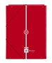 Safta Carpeta folio - Chemise à rabats à 3 volets Sevilla FC, format 26 x 33,5 x 2,5 cm
