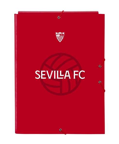 Safta Carpeta folio - Chemise à rabats à 3 volets Sevilla FC, format 26 x 33,5 x 2,5 cm Safta Carpeta folio - Chemise à rabats à 3 volets Sevilla FC, format 26 x 33,5 x 2,5 cm