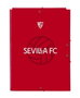 Safta Carpeta folio - Chemise à rabats à 3 volets Sevilla FC, format 26 x 33,5 x 2,5 cm