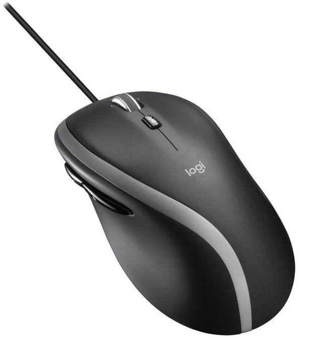 Logitech Souris Filaire M500 - Laser avec Dédilement Ultrapide et Boutons Programmables - Confort pour le Travail et le Jeu