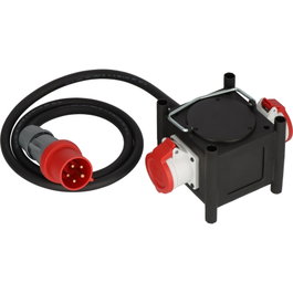 Brennenstuhl BSV 3 MINI/ TPE Distributeur de puissance noir