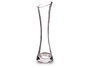 GIFTDECOR Vase en Cristal Concave Moyen Transparente