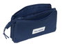 Real Madrid - Trousse triple fille, marin, 22 x 12 x 3 cm - Article officiel licencié