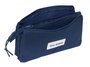 Real Madrid - Trousse triple fille, marin, 22 x 12 x 3 cm - Article officiel licencié