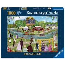 Ravensburger - Puzzle 1000 Pièces - Bridgerton - 70 x 50 cm - Dès 14 ans - Fabriqué en Allemagne - Moment de Détente