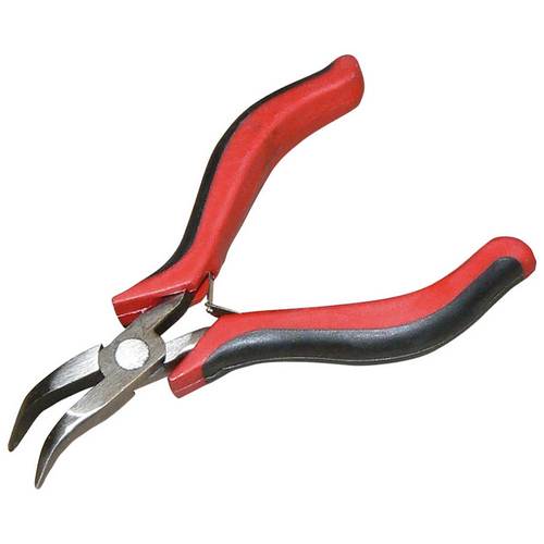 Tuman Pince Miniature Bimatière à Bec Courbé 125 mm Tuman Pince Miniature Bimatière à Bec Courbé 125 mm
