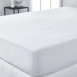 Today - Protege matelas absorbant Essential, 140 x 190 cm, pour lit 2 personnes, anti-transpiration