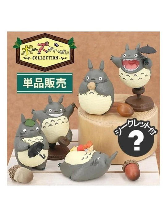Semic Studios Totoro Surtido 6 Figuras Pose Collection - Collection de 6 Figurines Surtidas Mi Vecino Totoro